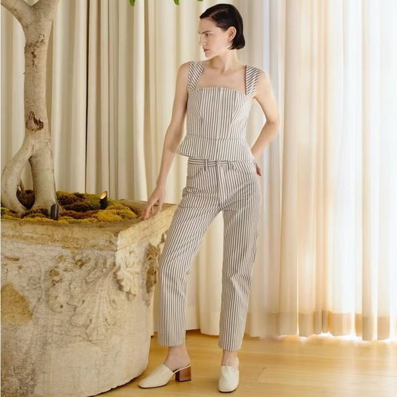 ✨GROVER RAD✨Cotton Ticking Corset - Picture 9 of 9